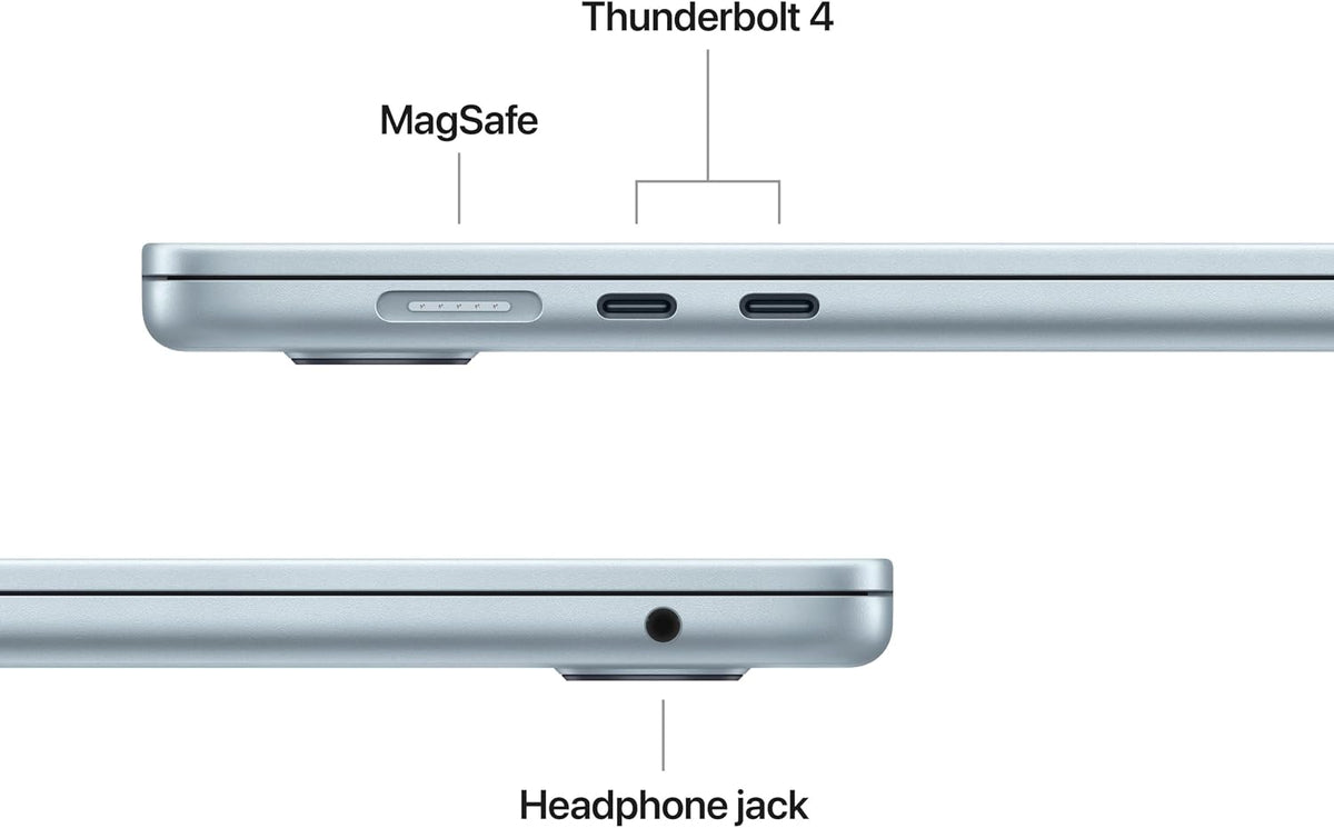 Apple MacBook Air 15-inch Laptop with M5 chip: Built for AI, 15.3-inch Liquid Retina Display, 16GB Unified Memory, 512GB SSD, 12MP Center Stage, Touch ID, Wi-Fi 7; Midnight