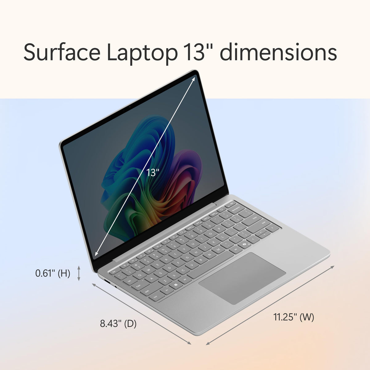 Microsoft Surface Laptop, 15" | Snapdragon X Elite | 16GB RAM, 1TB SSD