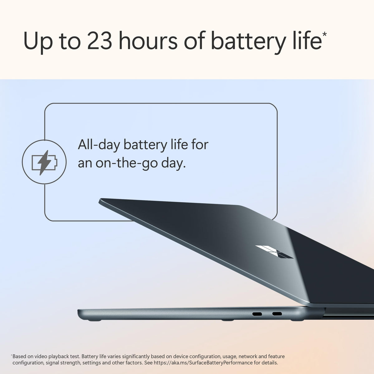 Microsoft Surface Laptop, 15" | Snapdragon X Elite | 16GB RAM, 1TB SSD