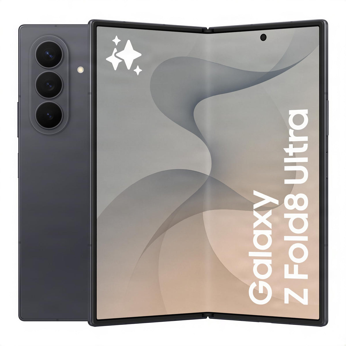 Samsung Galaxy Z Fold8 Smartphone, 512GB Storage, 12GB Memory, Graphite