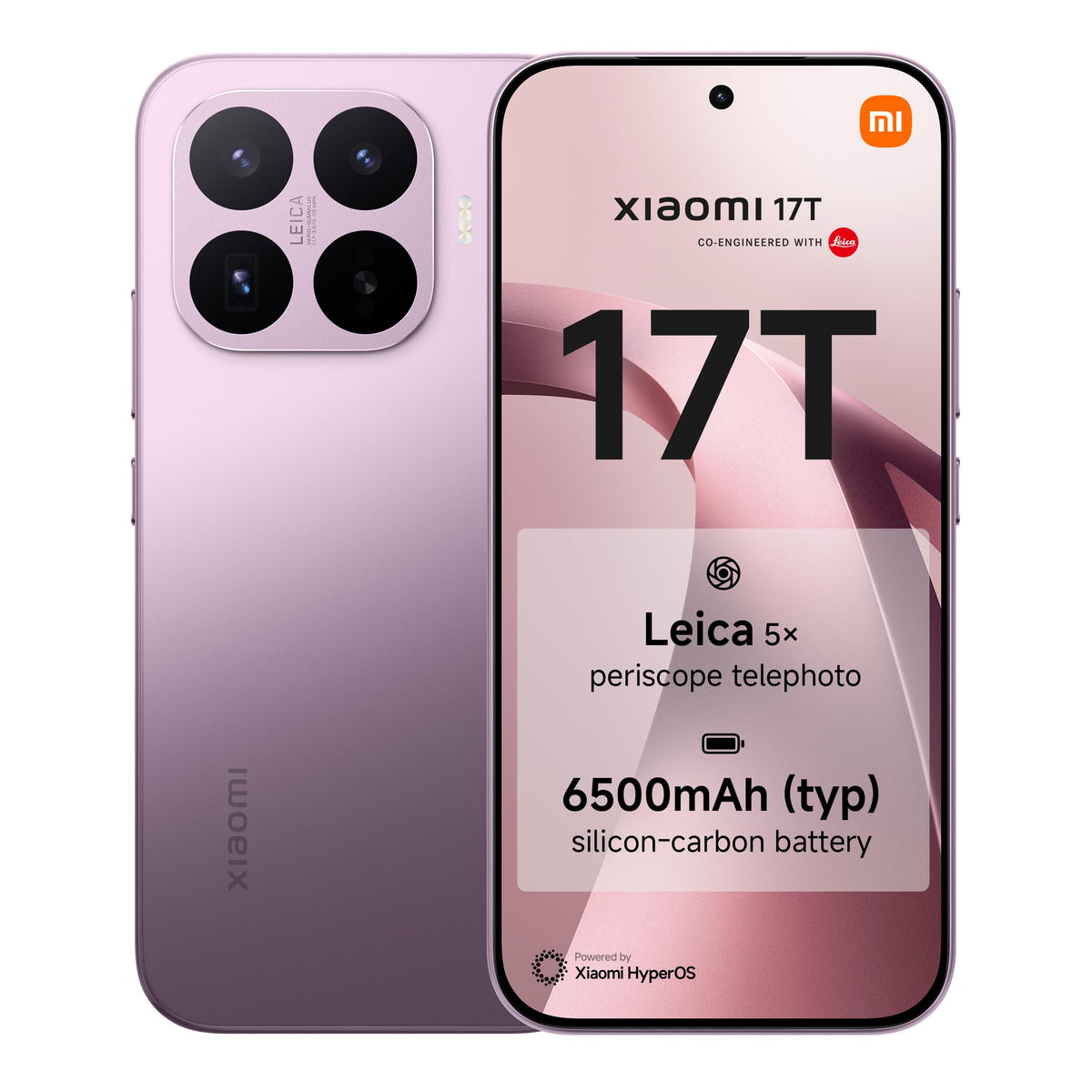 XIAOMI 17T Pro Smartphone 12+512GB Black 6.83" 144Hz Display
