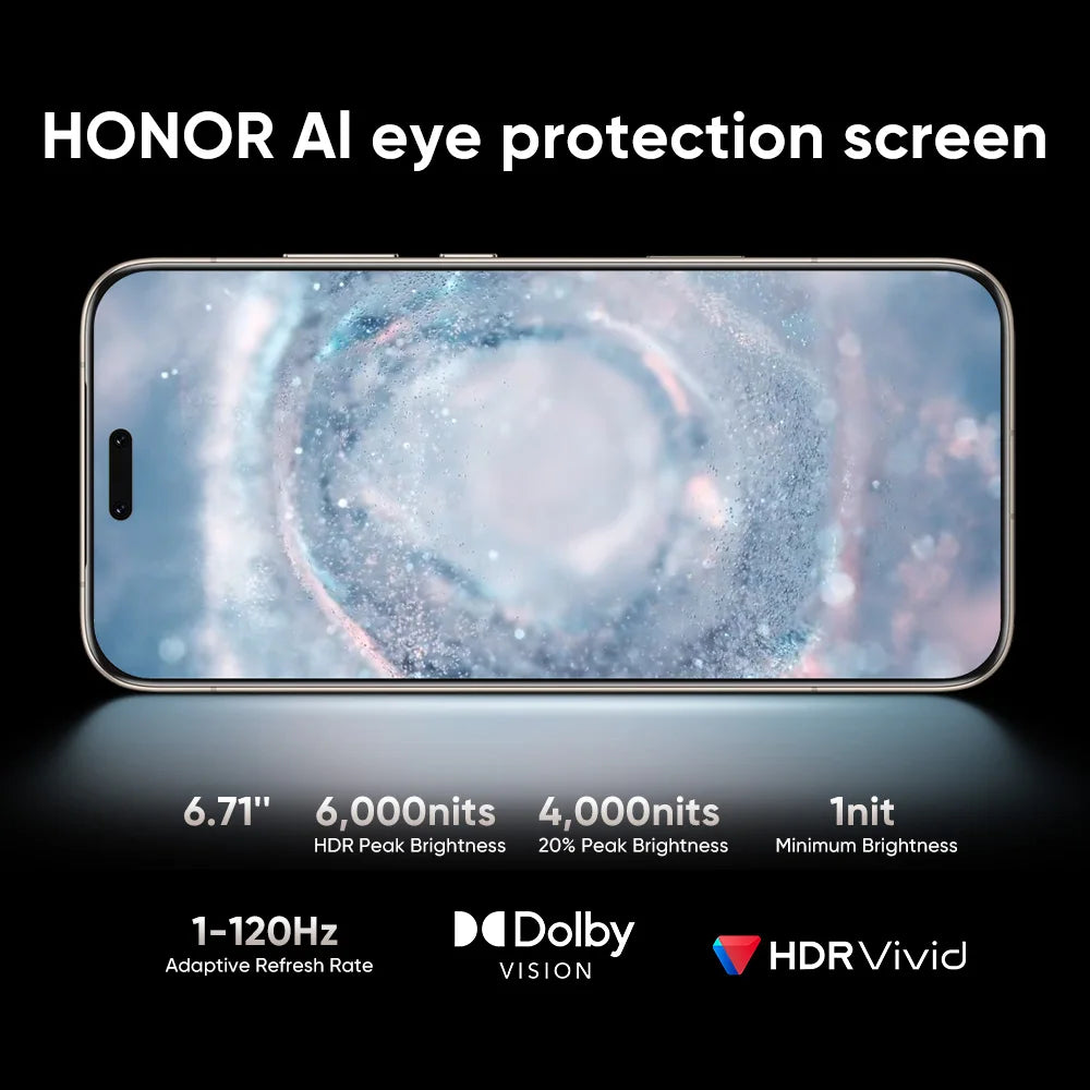 Global Version HONOR Magic8 Pro 5G AI Magic 8 Pro Smartphone Snapdragon 8 Elite Gen 5 6.71'' OLED Screen 7100mAh Battery 100W