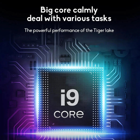 2026 New 14.1' Ultra Slim Laptop 16GB RAM 1/2TB SSD Windows 11 Pro Core I9-10980HK Notebook HD Games Office Study Computer