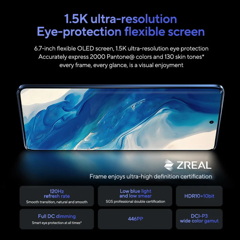 Original Motorola MOTO edge 60 Smartphone 5G Global ROM 6.7‘’ 1.5K 120Hz pOLED Display IP68 MediaTek Dimensity 7400 Cellphone