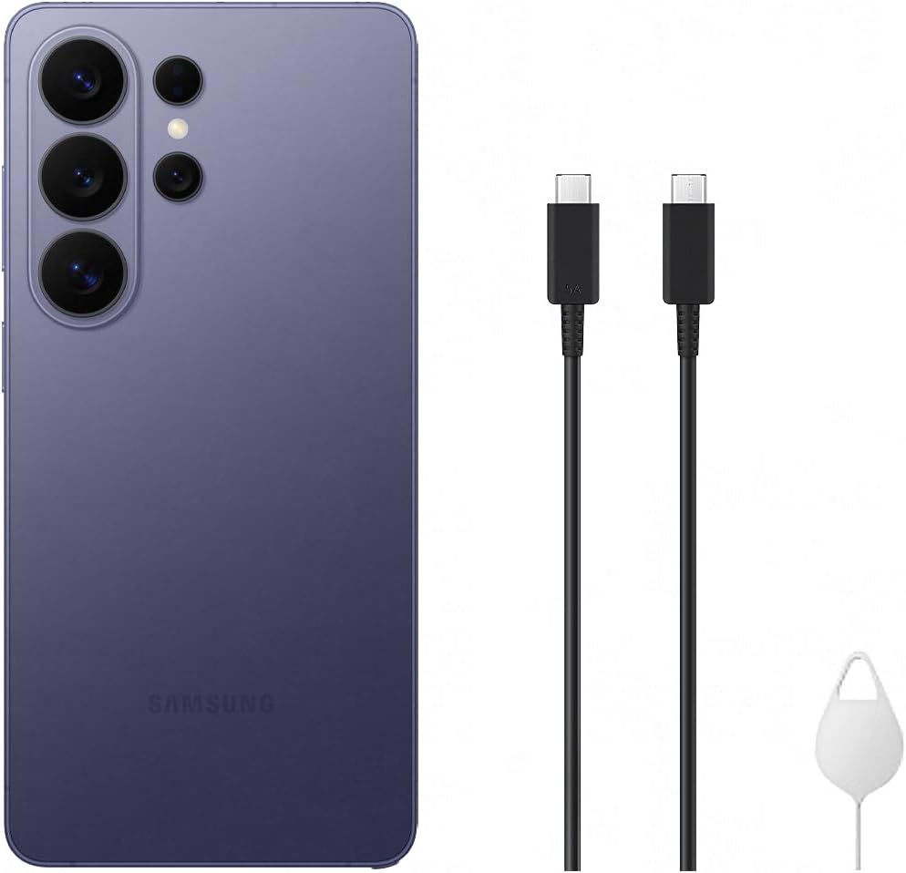 Samsung Galaxy S26 Ultra AI Phone, Privacy Display, Snapdragon AP, 200MP Camera, 12 GB Memory, 512 GB Storage, 5000 mAh Battery, Galaxy AI, Cobalt Violet, 3 Year Extended Warranty (UK Version)