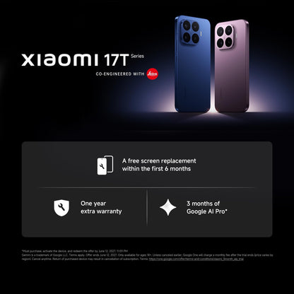 XIAOMI 17T Pro Smartphone 12+512GB Black 6.83" 144Hz Display