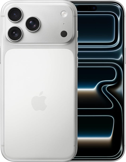 Apple iPhone 17 Pro Max 512 GB: 6.9-inch Display with ProMotion, A19 Pro Chip, Best Battery Life in Any iPhone Ever, Pro Fusion Camera System, Center Stage Front Camera; Silver