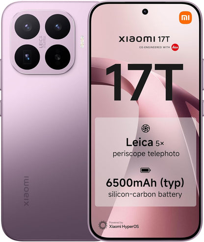 XIAOMI 17T Pro Smartphone 12+512GB Black 6.83" 144Hz Display