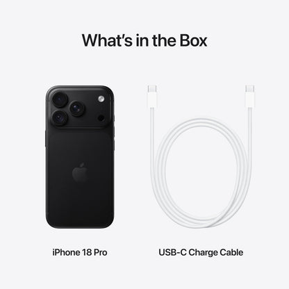 Apple iPhone 18 Pro 256GB - Black