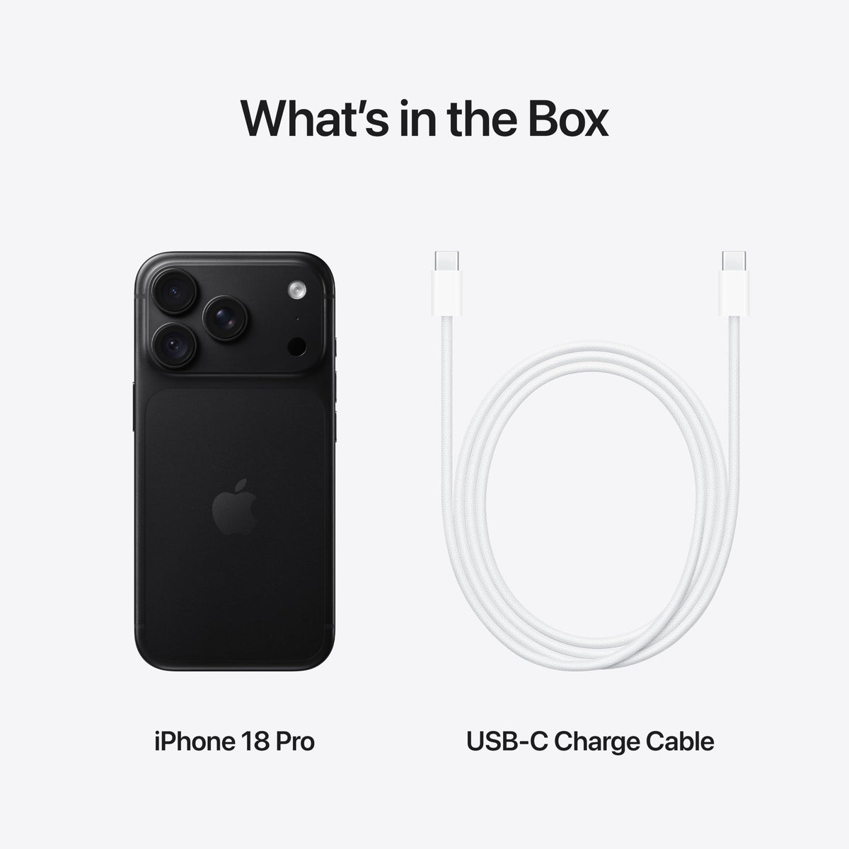 Apple iPhone 18 Pro 256GB - Black