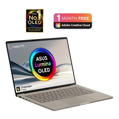 ASUS Zenbook A16 OLED UX3607OA CoPilot+ Laptop | 16.0" 3K (2880x1800) OLED screen | Snapdragon X2 Elite X2E-94-100 | 48GB LPDDR5X RAM | 1TB PCIe SSD | UK Backlit Keyboard | Windows 11