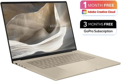 ASUS Zenbook A16 OLED UX3607OA CoPilot+ Laptop | 16.0" 3K (2880x1800) OLED screen | Snapdragon X2 Elite X2E-94-100 | 48GB LPDDR5X RAM | 1TB PCIe SSD | UK Backlit Keyboard | Windows 11