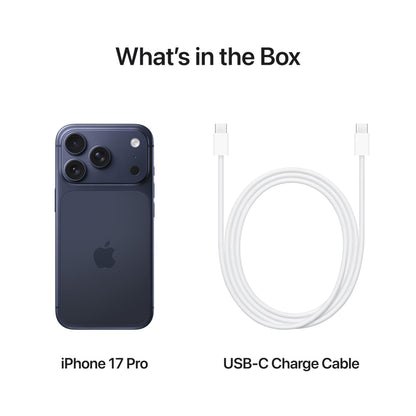 Apple iPhone 17 Pro 512 GB: 6.3-inch Display with ProMotion up to 120Hz, A19 Pro Chip, Breakthrough Battery Life, Pro Fusion Camera System with Center Stage Front Camera; Cosmic Orange