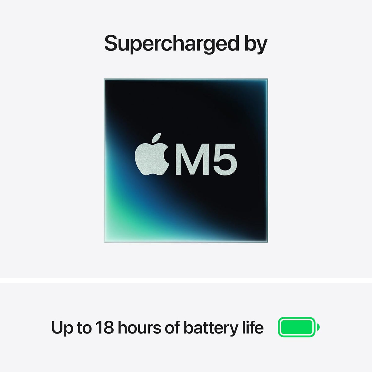 Apple MacBook Air 15-inch Laptop with M5 chip: Built for AI, 15.3-inch Liquid Retina Display, 16GB Unified Memory, 512GB SSD, 12MP Center Stage, Touch ID, Wi-Fi 7; Midnight