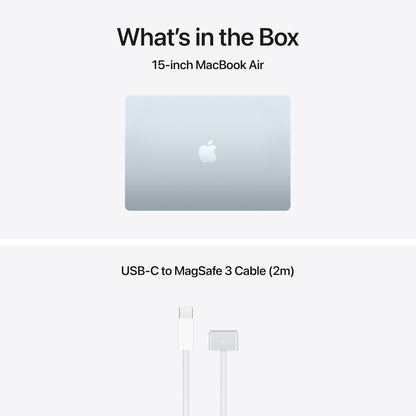 Apple MacBook Air 15-inch Laptop with M5 chip: Built for AI, 15.3-inch Liquid Retina Display, 16GB Unified Memory, 512GB SSD, 12MP Center Stage, Touch ID, Wi-Fi 7; Midnight