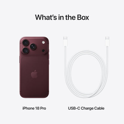 Apple iPhone 18 Pro 256GB - Black