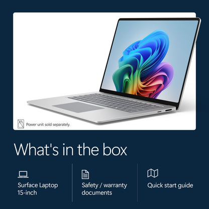 Microsoft Surface Laptop, 15" | Snapdragon X2 Elite | 16GB RAM, 1TB SSD