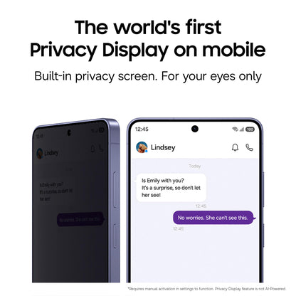 Samsung Galaxy S26 Ultra AI Phone, Privacy Display, Snapdragon AP, 200MP Camera, 12 GB Memory, 512 GB Storage, 5000 mAh Battery, Galaxy AI, Cobalt Violet, 3 Year Extended Warranty (UK Version)