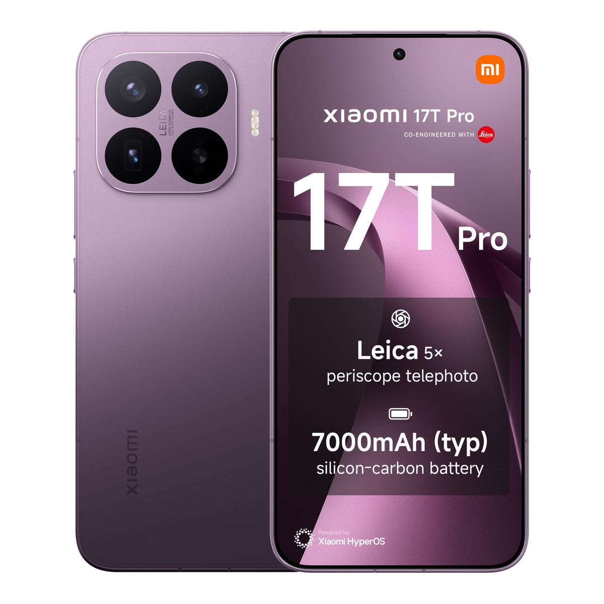XIAOMI 17T Pro Smartphone 12+512GB Black 6.83" 144Hz Display