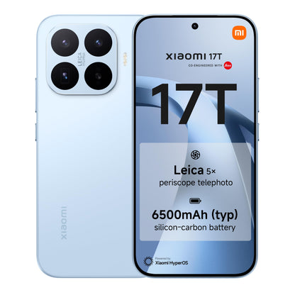 XIAOMI 17T Pro Smartphone 12+512GB Black 6.83" 144Hz Display