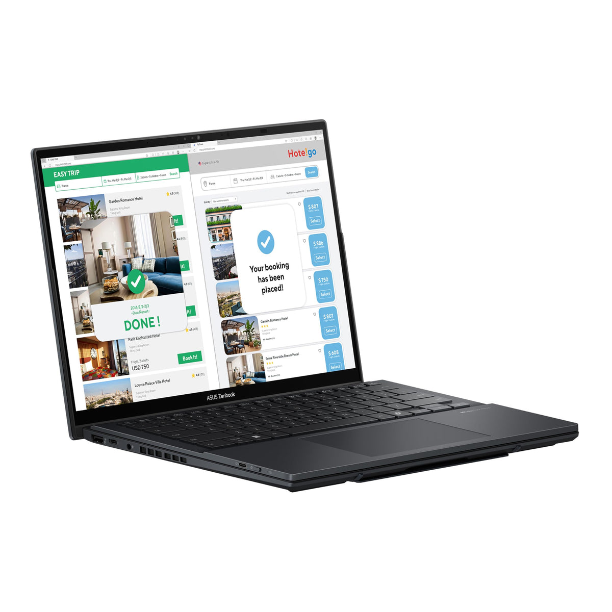 ASUS Zenbook Duo 14 OLED UX8406CA laptop | 14.0" 120Hz 3K dual-touchscreen | Intel Core Ultra 9-285H | 32GB RAM | 2TB SSD | Detachable keyboard | Windows 11