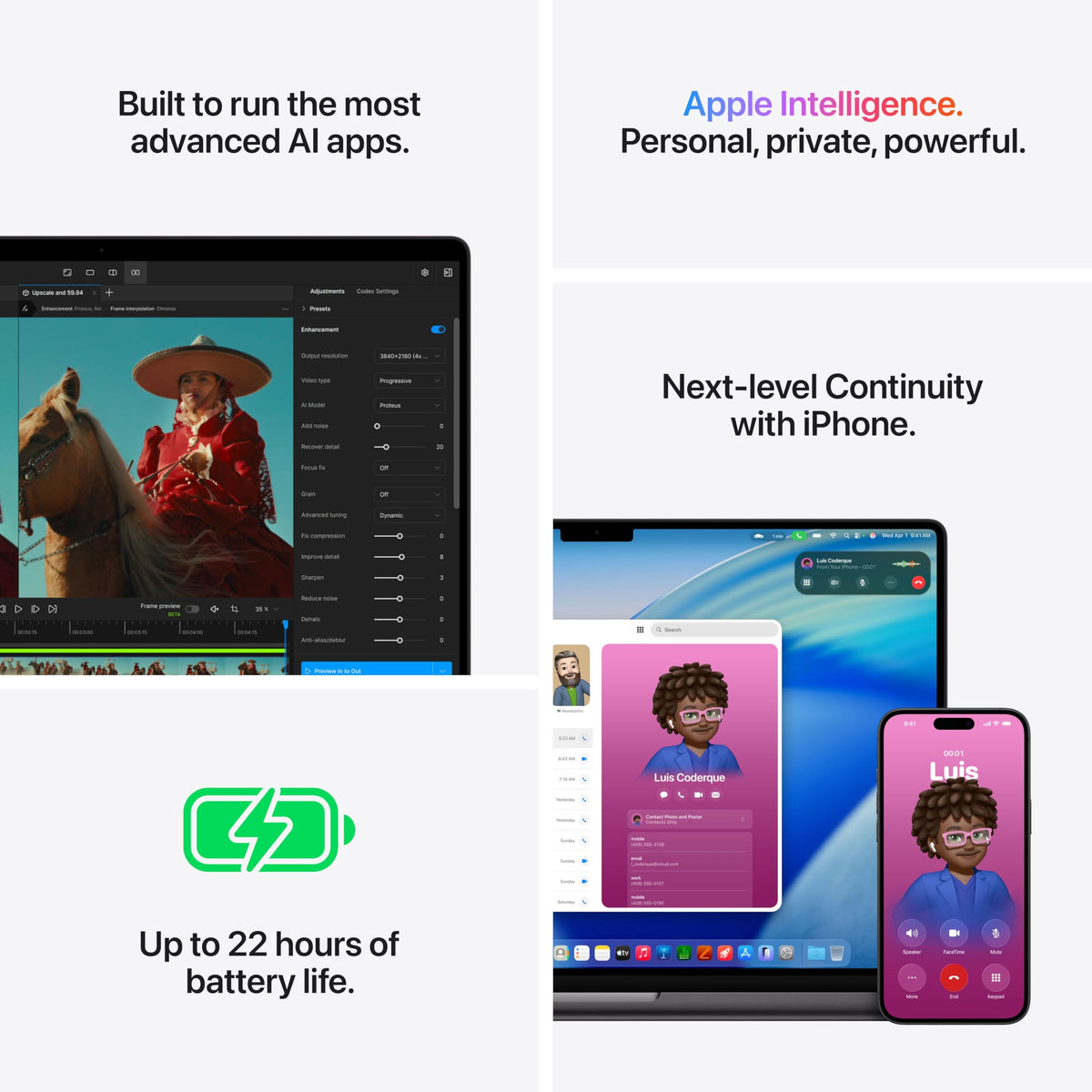 Apple MacBook Pro 16.2-inch Laptop with M5 Pro chip with 18 core CPU and 20 core GPU: Built for AI, Liquid Retina XDR Display, 48GB Unified Memory, 1TB SSD, Wi-Fi 7; Space Black