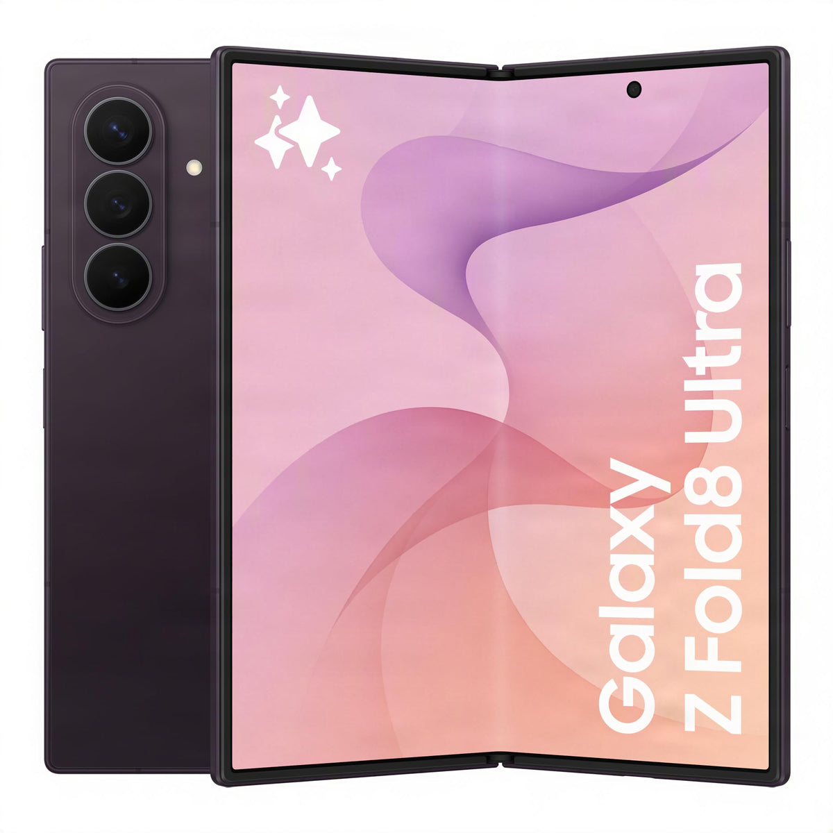 Samsung Galaxy Z Fold8 Smartphone, 512GB Storage, 12GB Memory, Graphite