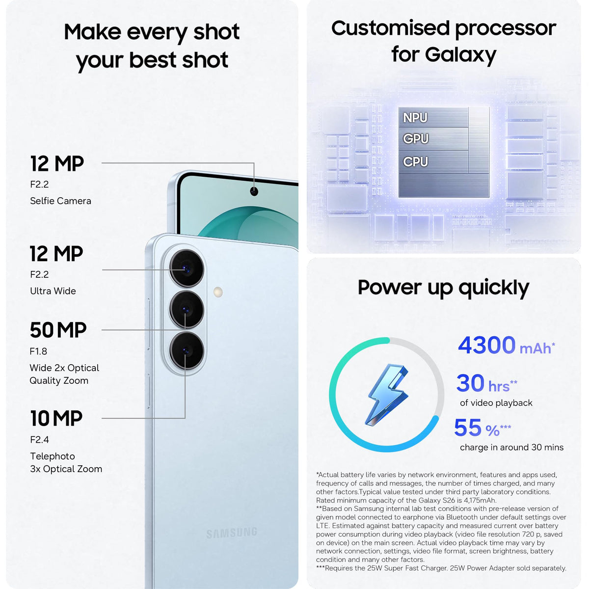 Samsung Galaxy S26 Ultra AI Phone, Privacy Display, Snapdragon AP, 200MP Camera, 12 GB Memory, 512 GB Storage, 5000 mAh Battery, Galaxy AI, Cobalt Violet, 3 Year Extended Warranty (UK Version)