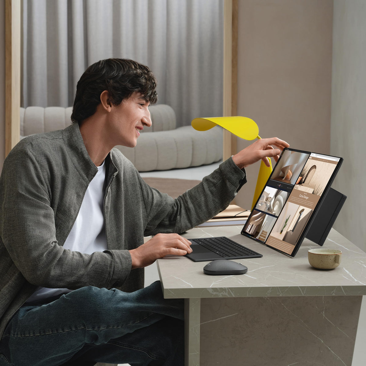 ASUS Zenbook Duo 14 OLED UX8406CA laptop | 14.0" 120Hz 3K dual-touchscreen | Intel Core Ultra 9-285H | 32GB RAM | 2TB SSD | Detachable keyboard | Windows 11
