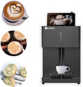 FT4/FC/Pro/FM1 Coffee Printer Automatic 3d Latte Machine DIY Printing Photo printer On Food like Cake Bread Coffee cocktails, beer, beverages and food surfaces (EB-FC-Black-1Brown ink)