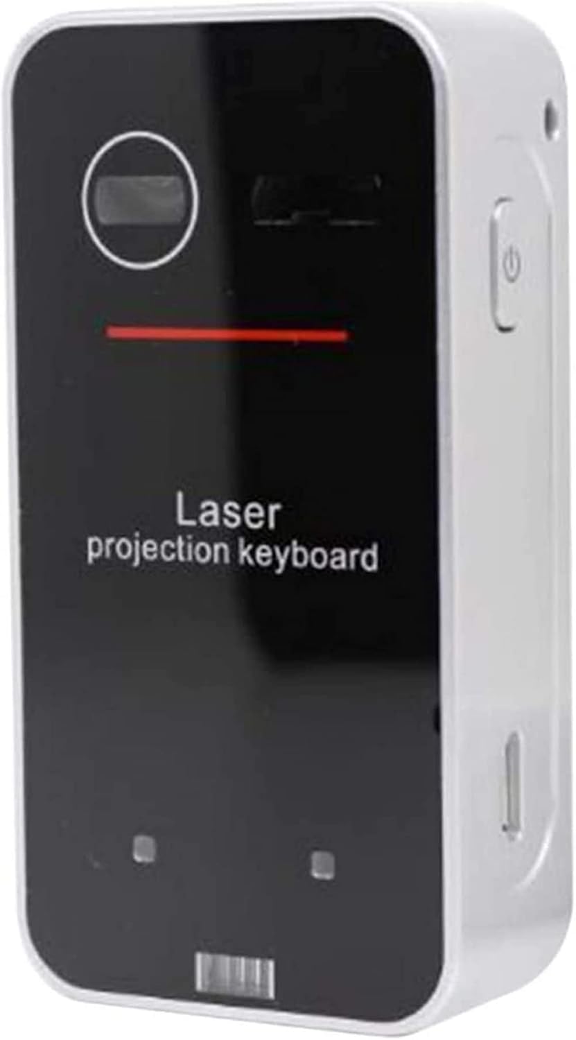 Portable keyboard, virtual Bluetooth laser keyboard for smartphones, laptops and PCs radio keyboard with keyboard projector and touch function