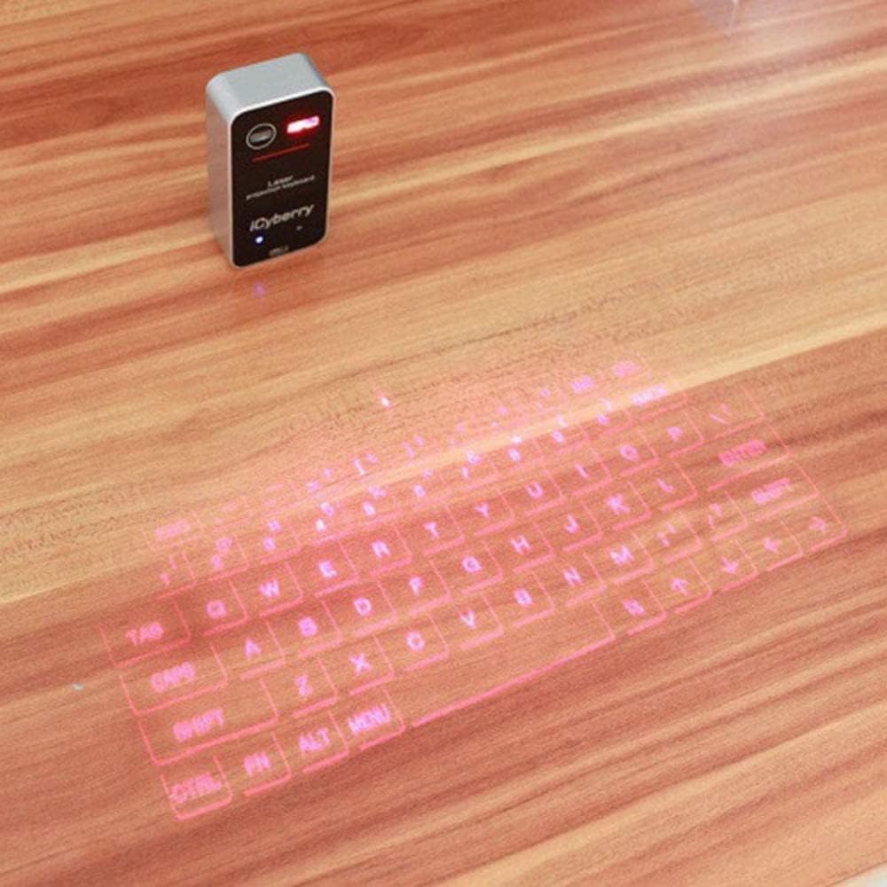 Portable keyboard, virtual Bluetooth laser keyboard for smartphones, laptops and PCs radio keyboard with keyboard projector and touch function