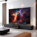 Motorized Laser TV Cabinet,Exclusive for Ultra-Short Throw Laser Projectors，AI Smart Drawer and ALR Floor-Rising porjector Screen， Invisible Laser Cinema (120-inch Laser Cabinet)