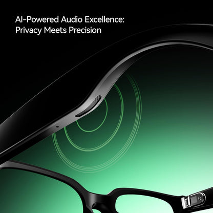 AI & AR Smart Glasses, First AI Glasses with ChatGPT & Gemini Support, Ultra-light 49g, Real-time Translation & Navigation, Meeting Notes