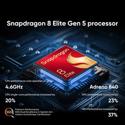 Global Version HONOR Magic8 Pro 5G AI Magic 8 Pro Smartphone Snapdragon 8 Elite Gen 5 6.71'' OLED Screen 7100mAh Battery 100W