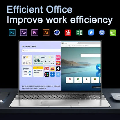 New 15.6" Laptop Intel Core I9-10980HK 32GB DDR4 2TB M.2 SSD Win11 Pro Fingerprint Unlock WiFi6 BT5.2 4K HD Gaming Ultrabook