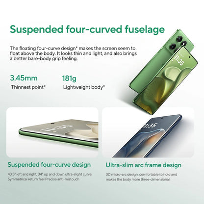 Original Motorola MOTO edge 60 Smartphone 5G Global ROM 6.7‘’ 1.5K 120Hz pOLED Display IP68 MediaTek Dimensity 7400 Cellphone