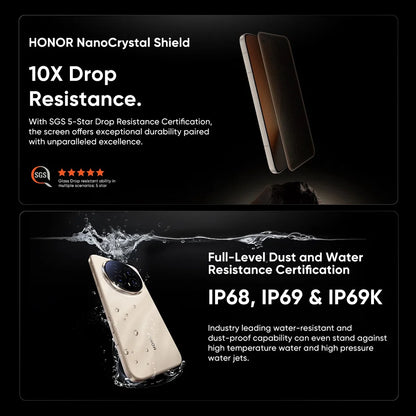 Global Version HONOR Magic8 Pro 5G AI Magic 8 Pro Smartphone Snapdragon 8 Elite Gen 5 6.71'' OLED Screen 7100mAh Battery 100W