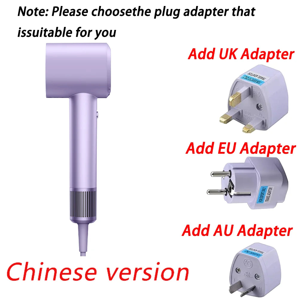 Mijia H701 High Speed Water Ion Hair Dryer 110000RPM 200M Negative Ions Smart Temp Control Household Blow Dryer