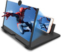 Newseego 12" Thin Foldable Phone Screen Magnifier,HD Phone Amplifier with Folding Stand Holder Portable Movie Video Game Enlarger 3d Movies Phone...