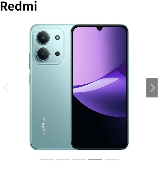 2026 New Redmi 15R 8+256GB Mobile Phone - Unlocked Dual SIM 6.9' LCD+ Dimensity 6300 13MP Camera 6000mAh Battery