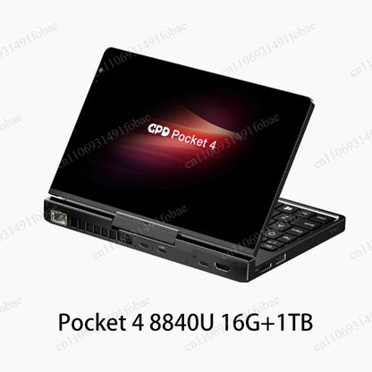 GPD Pocket4 Touch Screen High-Performance Gaming Mini Pc AMD 8840U 16G 1TB 8.8inch 2560×1600 144hz Portable Laptop Tablet 2-In-1