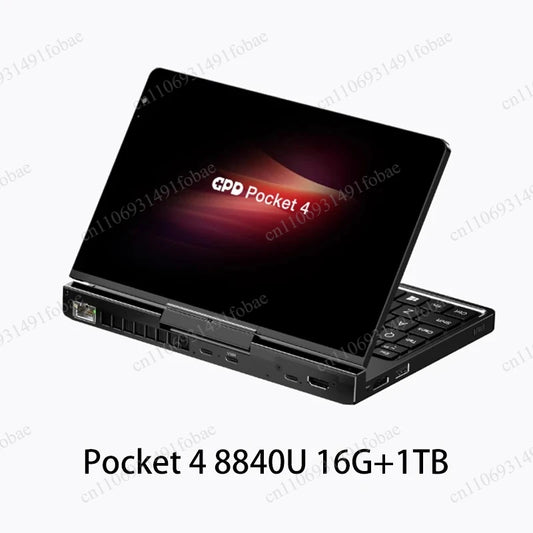 GPD Pocket4 Touch Screen High-Performance Gaming Mini Pc AMD 8840U 16G 1TB 8.8inch 2560×1600 144hz Portable Laptop Tablet 2-In-1
