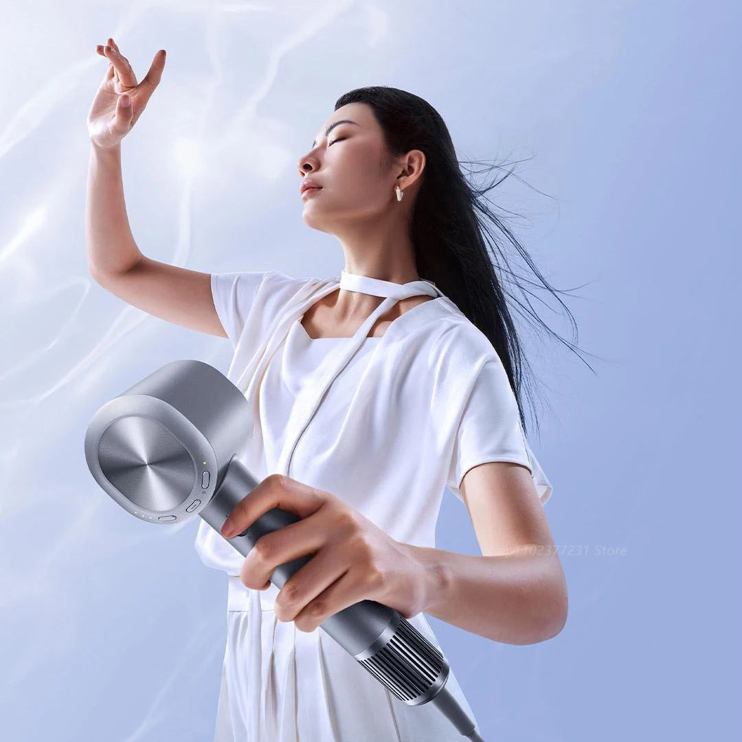 Mijia H701 High Speed Water Ion Hair Dryer 110000RPM 200M Negative Ions Smart Temp Control Household Blow Dryer