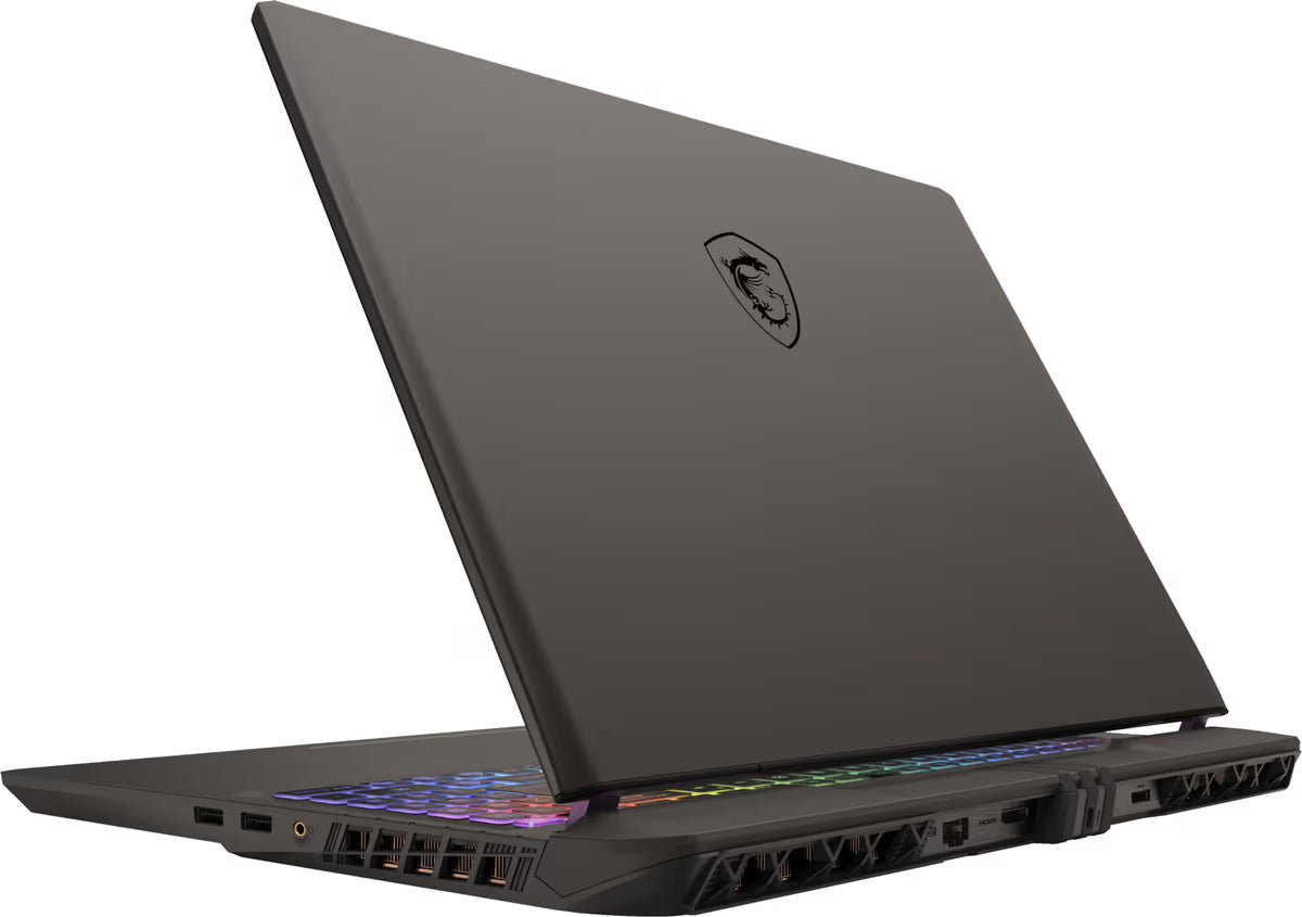 MSI Vector 16 HX AI Gaming Laptop - (16" 16:10 QHD+ 240Hz 500 nits Panel, Intel Core Ultra 7 255HX, NVIDIA GeForce RTX 5070 Ti, 16GB RAM, 1TB, Windows® 11 Home Advanced) - Cosmos Gray