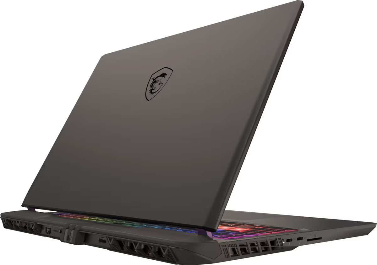 MSI Vector 16 HX AI Gaming Laptop - (16" 16:10 QHD+ 240Hz 500 nits Panel, Intel Core Ultra 7 255HX, NVIDIA GeForce RTX 5070 Ti, 16GB RAM, 1TB, Windows® 11 Home Advanced) - Cosmos Gray