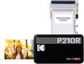 Mini 2 Retro 4PASS Portable Photo Printer (2.1X3.4 Inches) + 8 Sheets, Black